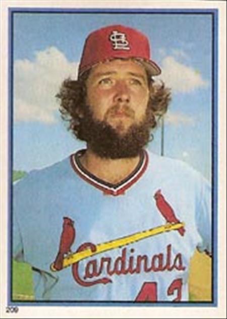 1983 Topps Baseball Stickers     209     Bruce Sutter